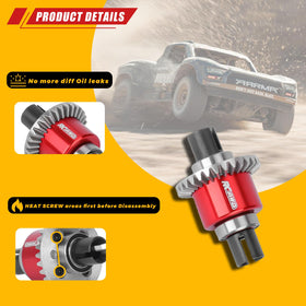 RCAWD Oiltight Differential 30T metal gears emphasize precision and durability.