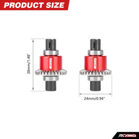 RCAWD Oiltight Differential 30T oil viscosity customization enables tuning.