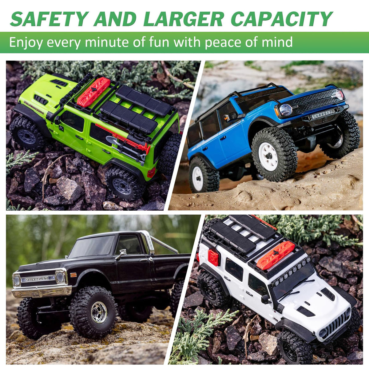 RCenjoy high-quality materials LiPo battery for reliable RC sessions