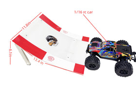 RCJUMPANT RC Ramp side view: adjustable slope modes for varied jumps
