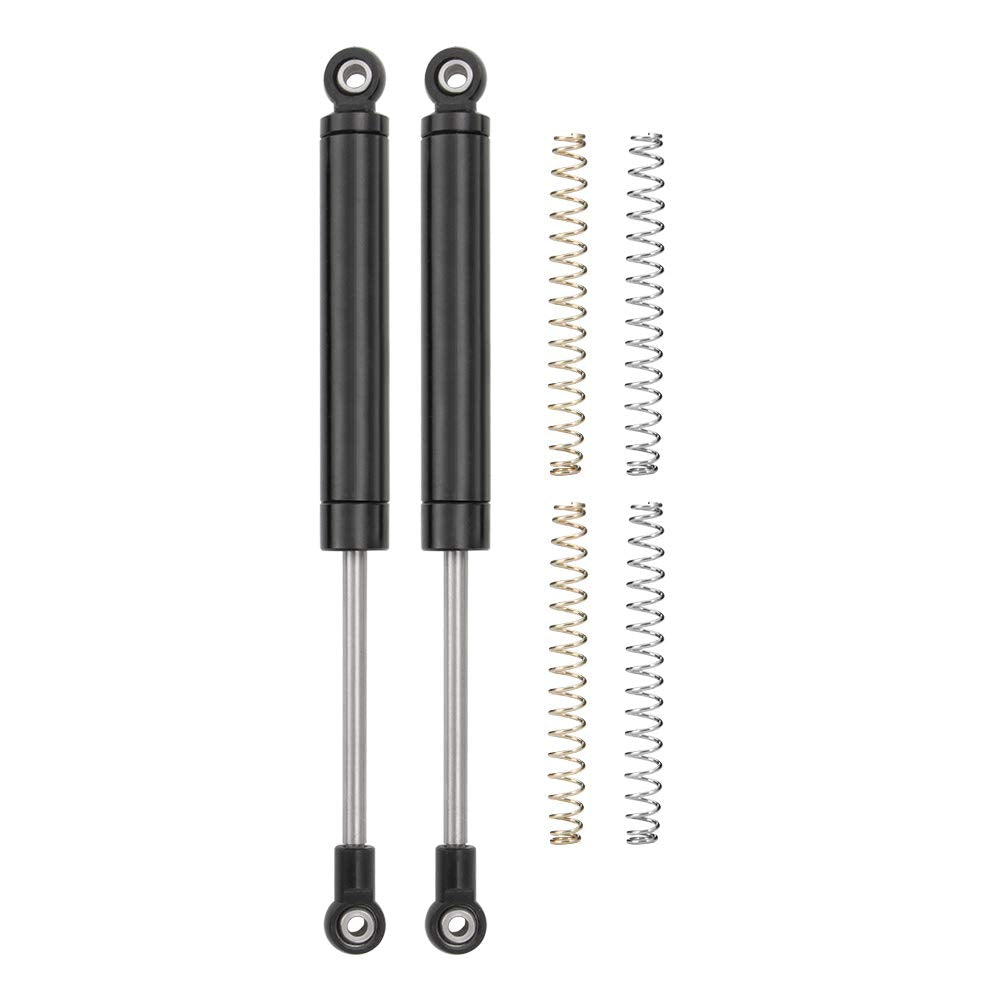 RCLIONS 120mm dampers provide reliable damping for rugged RC crawling.