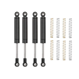 RCLIONS 90mm shock absorber damper for 1/10 RC cars, smooth damping and durable aluminum body.