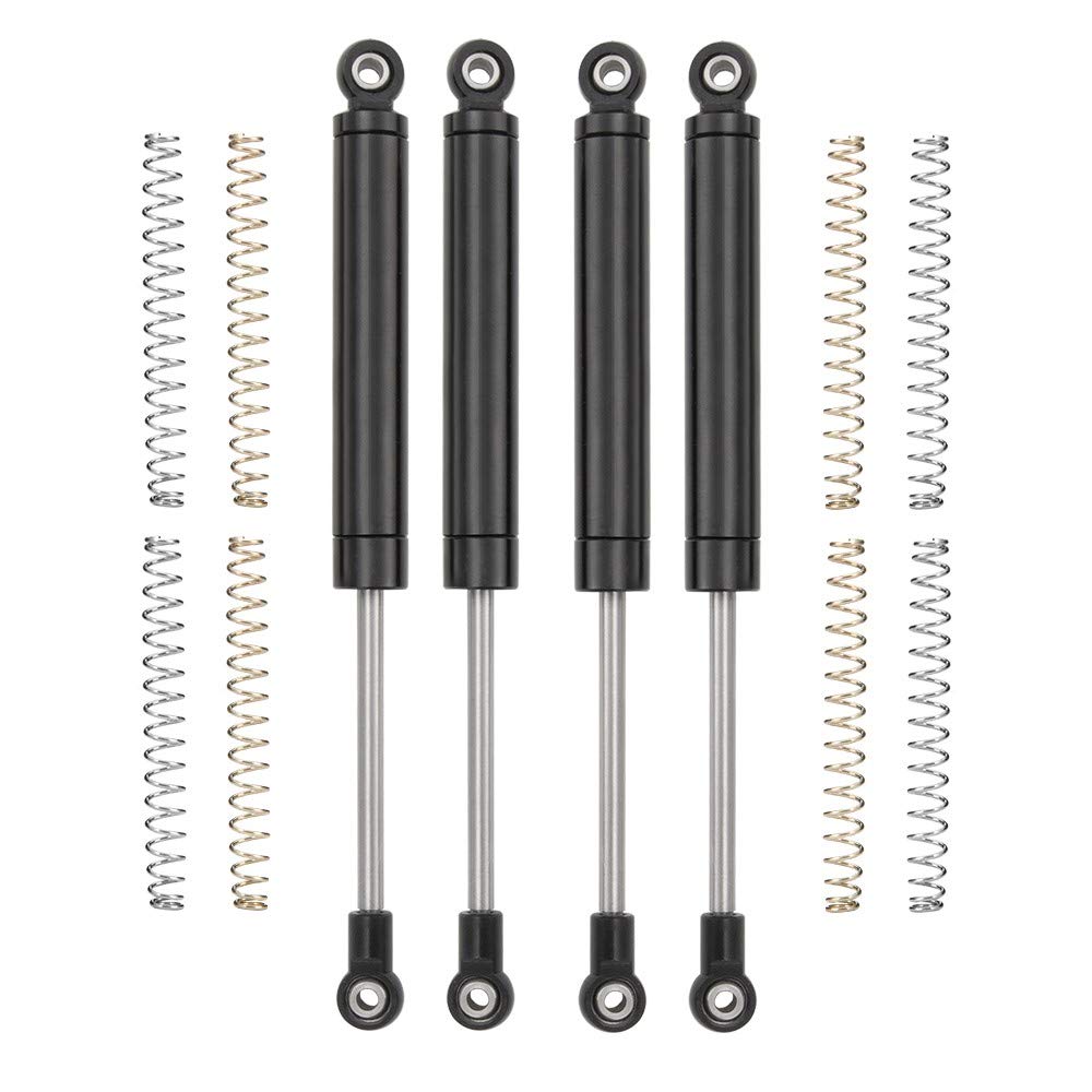 RCLIONS 120mm RC shock absorber for 1/10 crawlers delivers smoother landings.