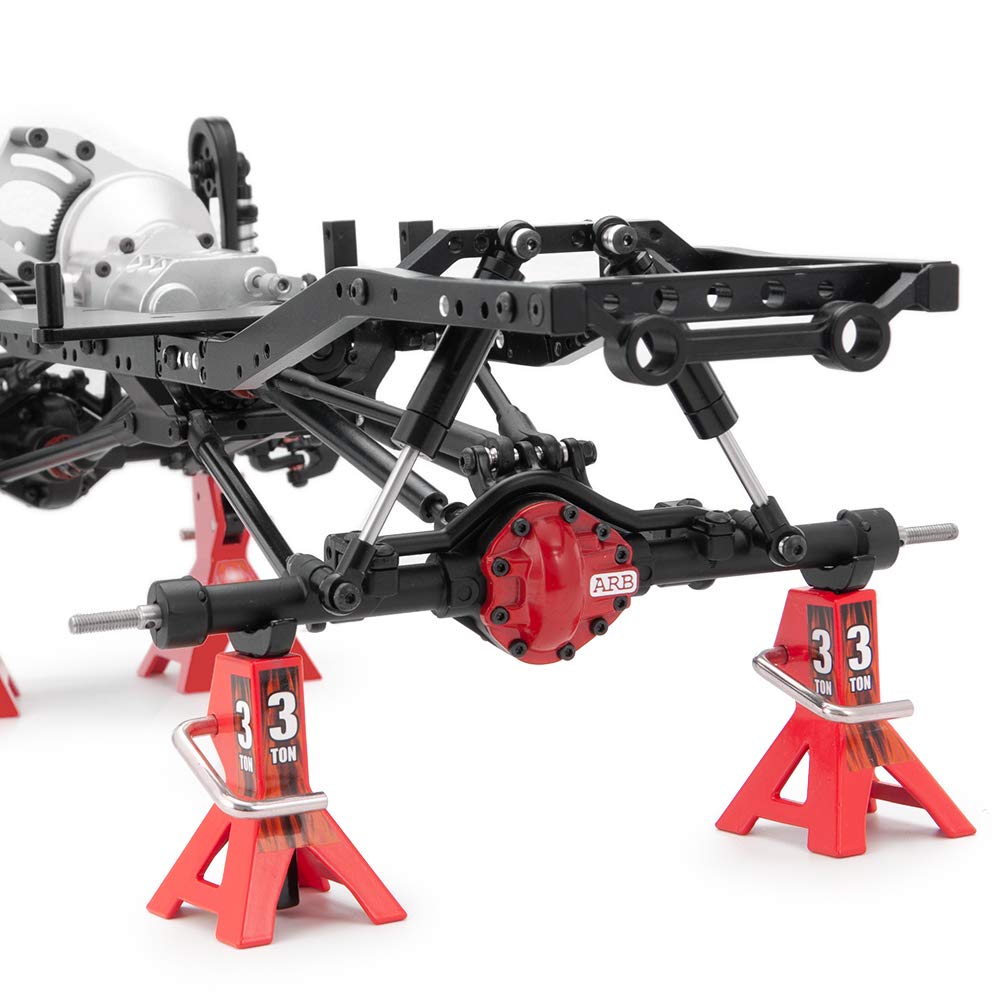 RCLIONS setup for TRX4, SCX10, D90 enhances crawler performance