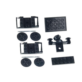 RCmall MOC City compatible with Technic parts 92339, 92088, 4025 for expanded builds.