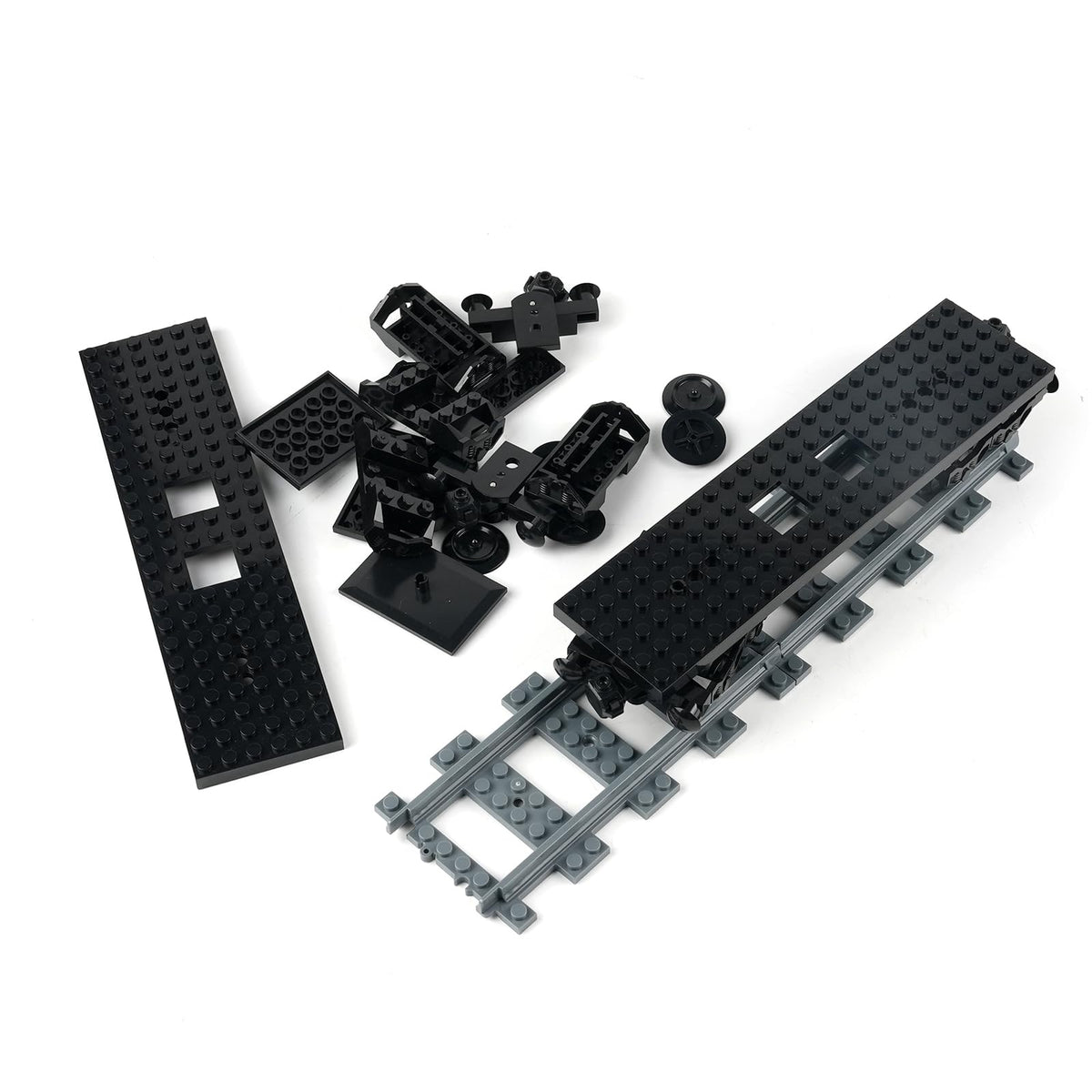 RCmall MOC City detailed assembly guide for precise construction planning.