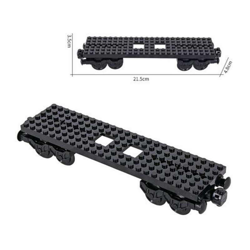 RCmall MOC City low-loader truck parts for transport-themed builds with stable connections.