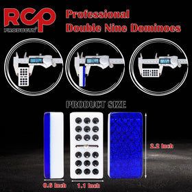 RCP PRODUCTS domino back's high gloss enhances visibility during fast rounds.