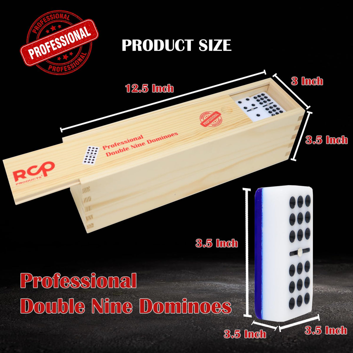 RCP PRODUCTS travel case keeps tiles organized on the go.