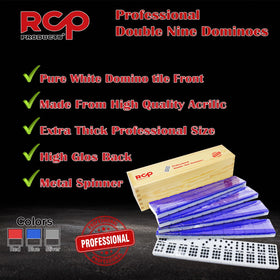 RCP PRODUCTS blue wood case adds stylish, durable transport.