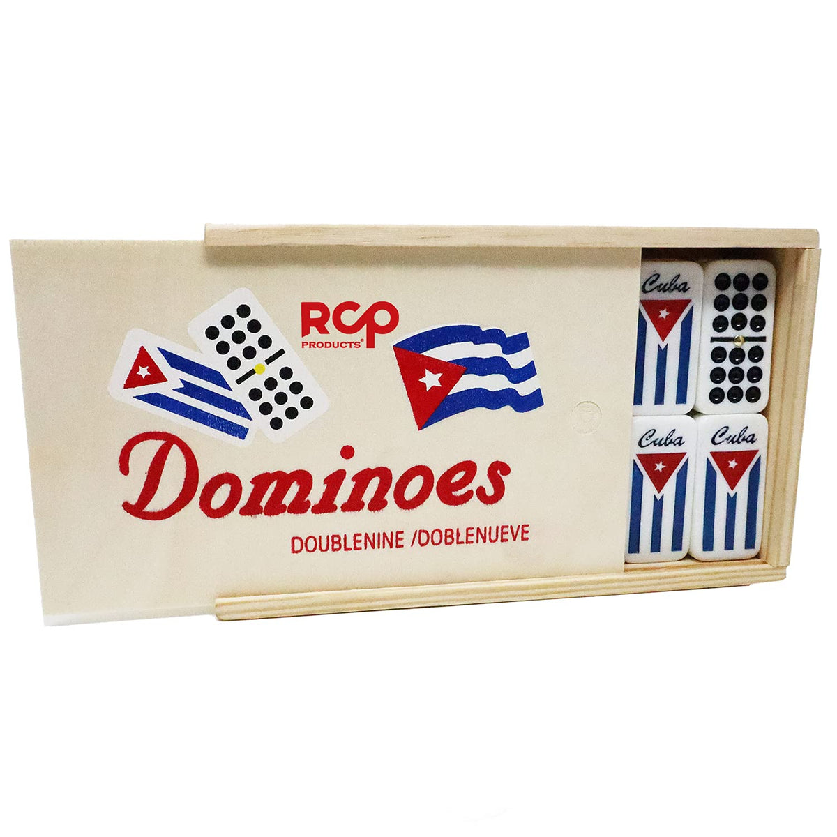 RCP PRODUCTS domino set supports cognitive skills and strategy.