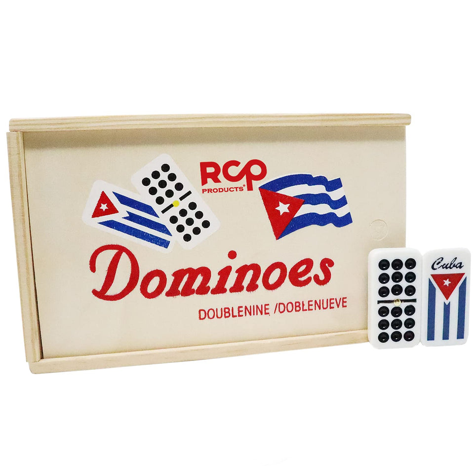 RCP PRODUCTS double-nine domino tiles for durable gameplay.
