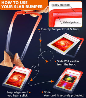 RCPLAGA PSA Slab Bumper in Shadow gradient delivers durable edge protection for prized slabs.