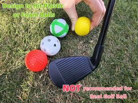 RCROKS foam-ball target practice with a forgiving grip.