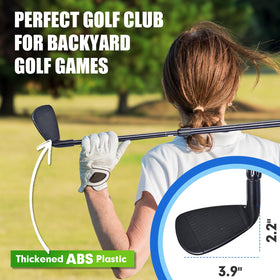 RCROKS compact plastic chipper club for travel and on-the-go play.