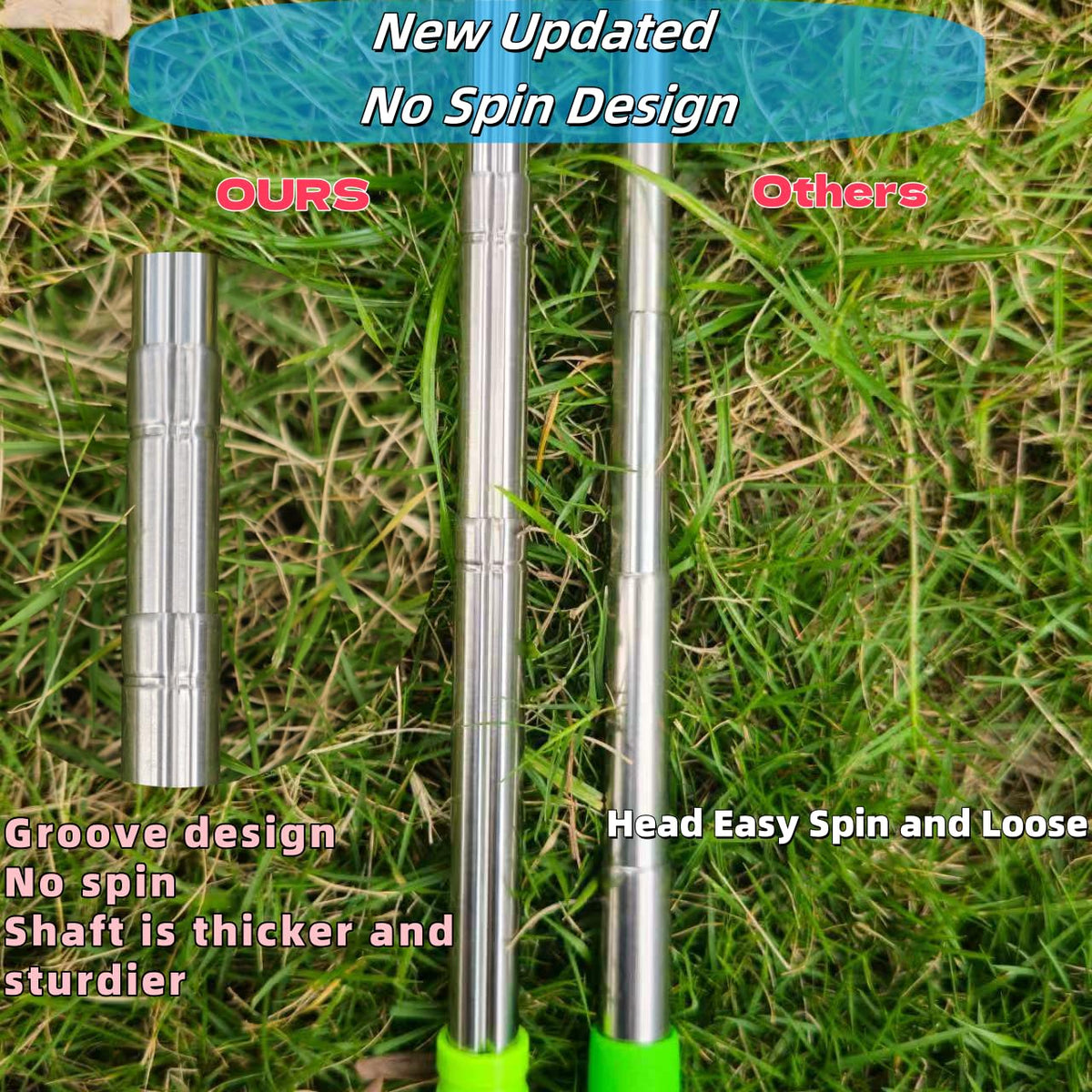 RCROKS putting mat with visual tracks supports rhythm and direction