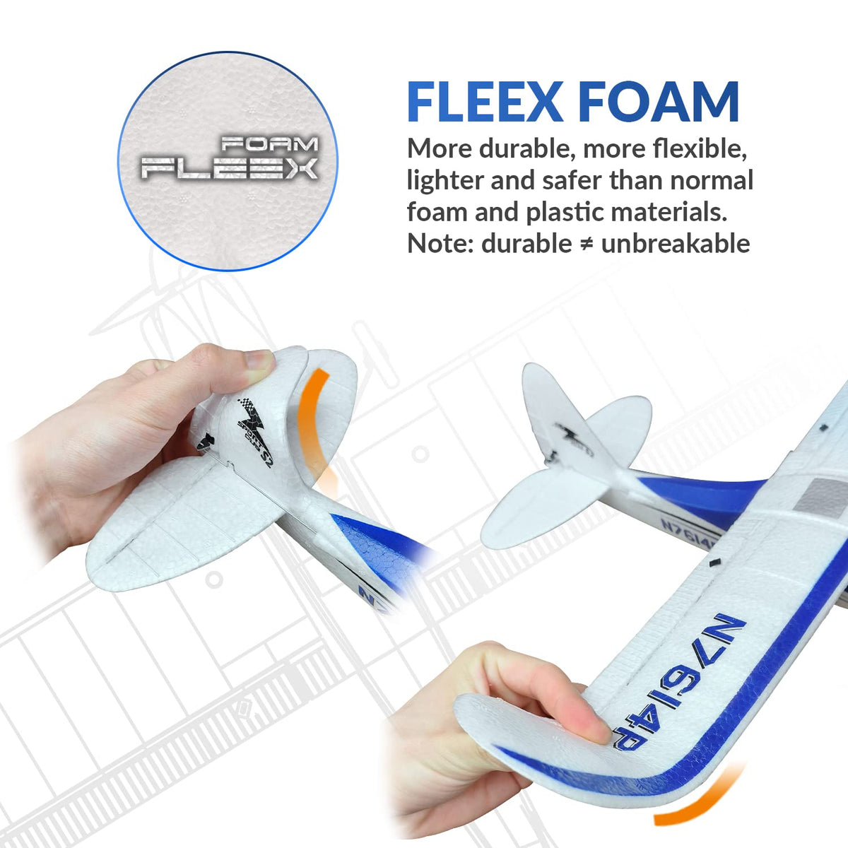 RCSHOBBY ready-to-fly transmitter and controller in hand