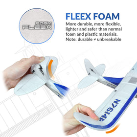 RCSHOBBY ready-to-fly transmitter and controller in hand