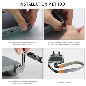 RCstyle neck lanyard for Mini 3 Pro supports quick setup and removal.