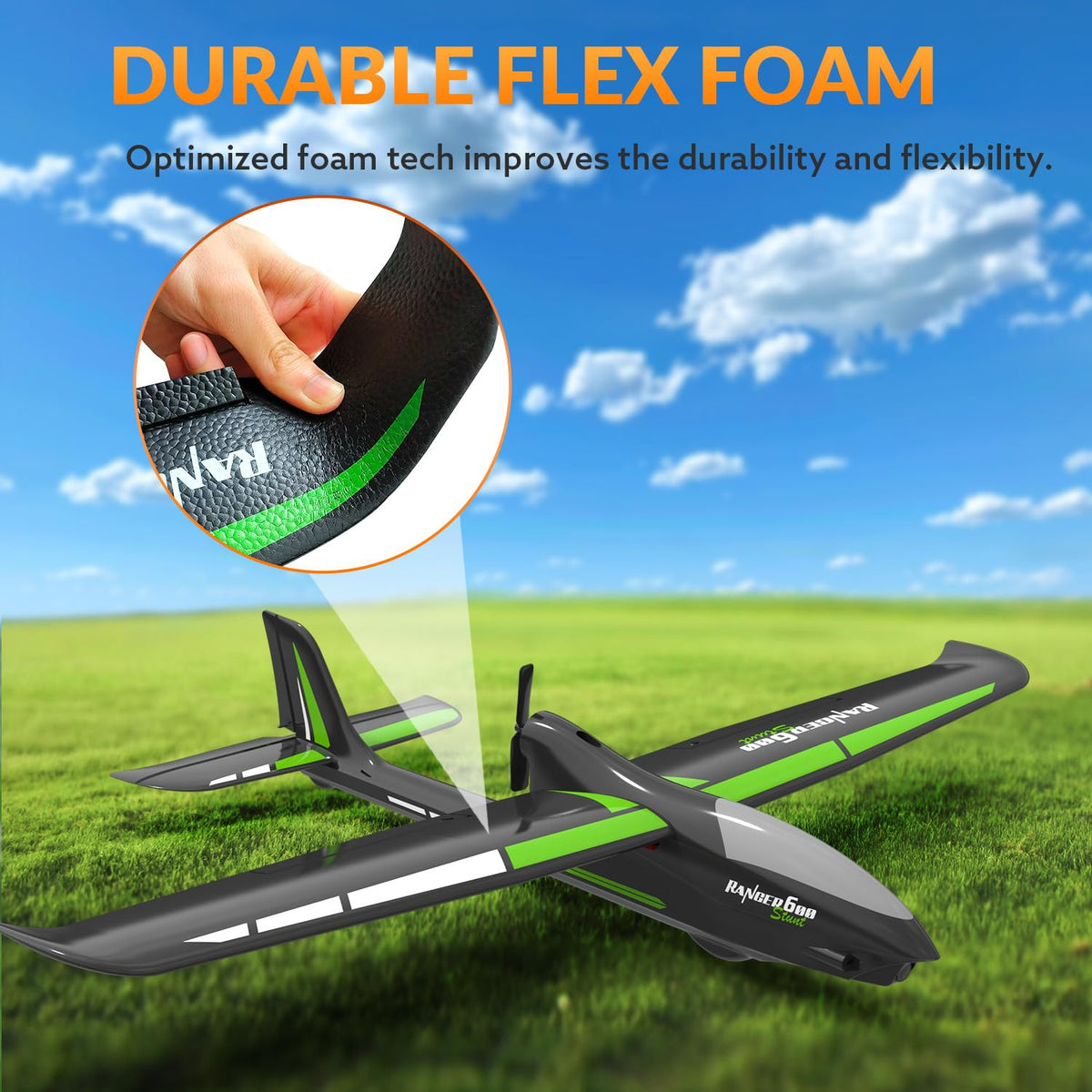 rcxsuv volantexrc propeller protection system protects blades during landings