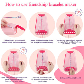 Rdfmy kit features non-slip clips to keep threads securely in place.