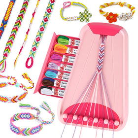 Rdfmy Friendship Bracelet Kit—vibrant color bundles for creative play.