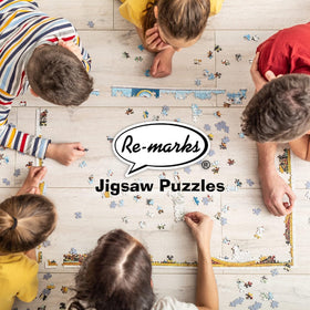 Re-Marks 500-piece collection offers a calm, engaging puzzle experience.
