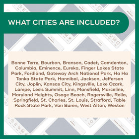 Reach International Outfitters breathtaking scenery card highlighting Missouri viewpoints.