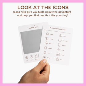 Reach International Outfitters seasonal icons help travelers pick activities.