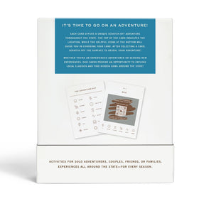 Reach International Outfitters scratch-off cards for Pennsylvania road trips