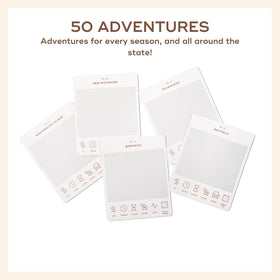Reach International Outfitters Wisconsin bucket list card Eagle River forest trails and rivers