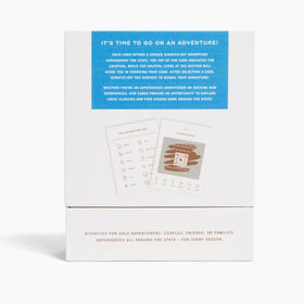 Reach International Outfitters Wisconsin bucket list card Wisconsin Dells family-friendly water features