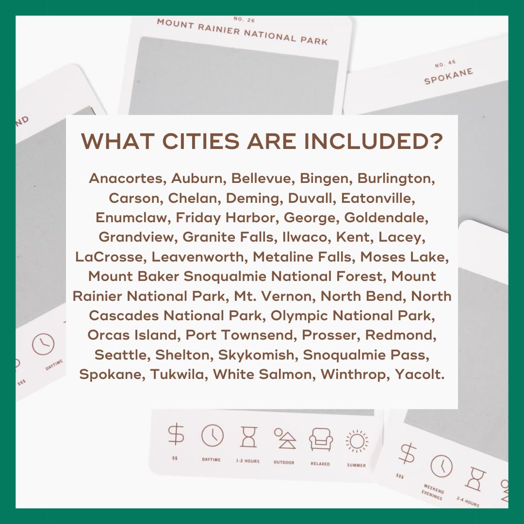 Reach Scratch-Off Card showcasing diverse scenery from peaks to shorelines