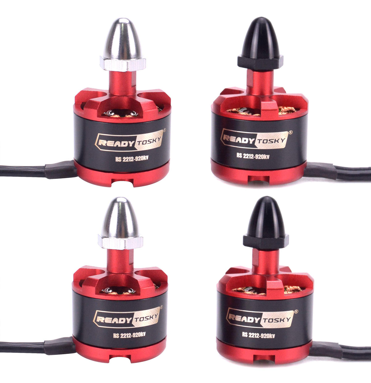 Readytosky 2212 920KV CW motor top view for smooth, quiet flight.