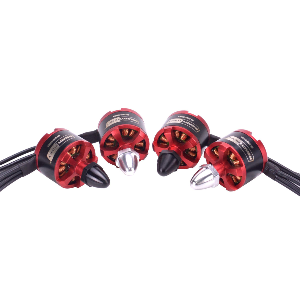 Readytosky 2212 920KV motor in a quadcopter assembly for stability.
