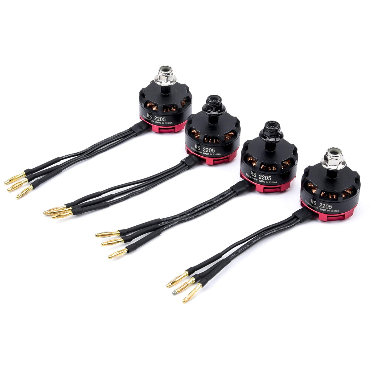 Readytosky RS2205 2300KV motor front view for FPV racing