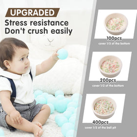 Realhaha baby play balls purple suitable for grasping practice