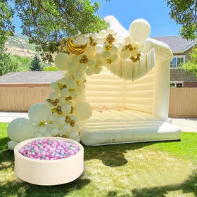 Realhaha ball pit balls purple used as party decor and playful ambiance