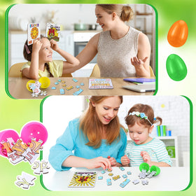 Realspring durable cardboard Easter puzzles for repeated use