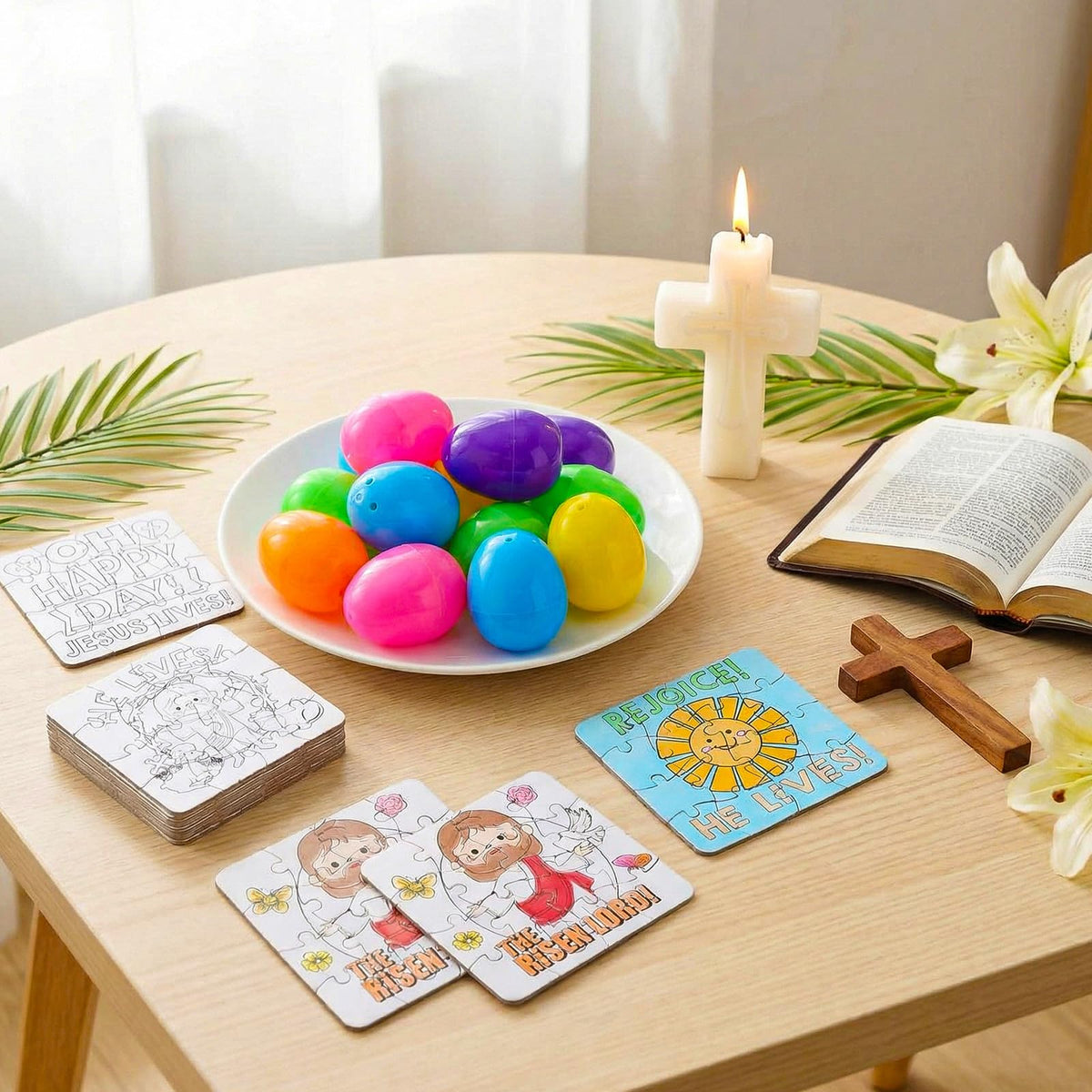 Realspring Easter puzzles in 12 styles inspire classroom variety