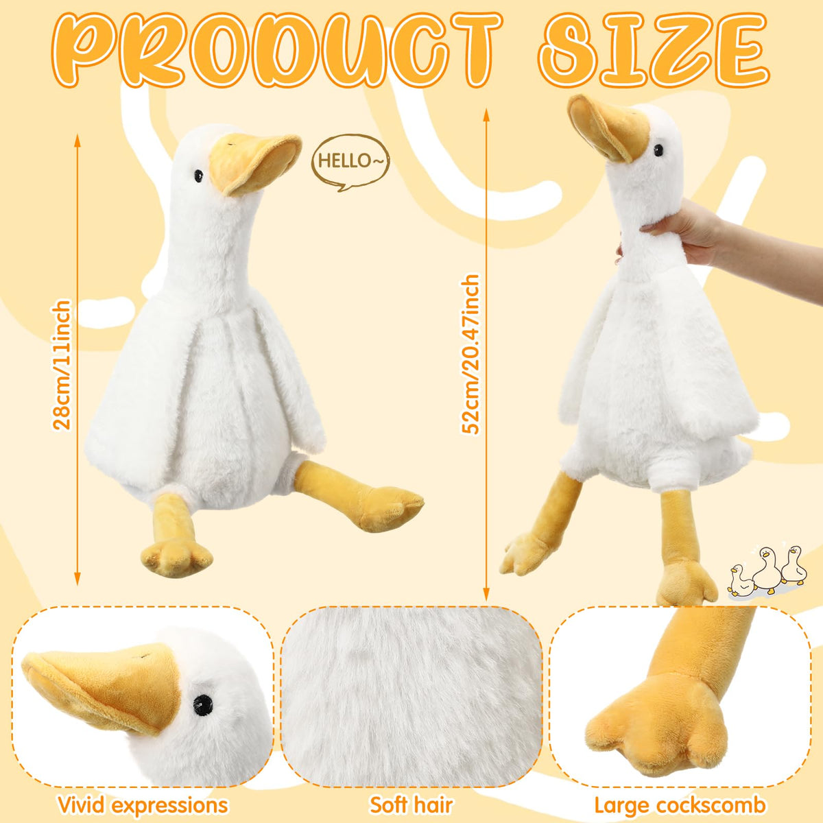 Lavender-scented plush heats to release a soothing aroma