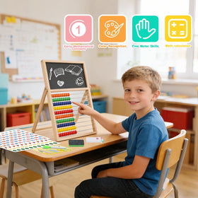 Receka double sided drawing board supports writing and drawing