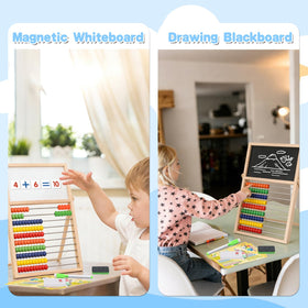 Receka foldable abacus saves space for travel and on the go learning