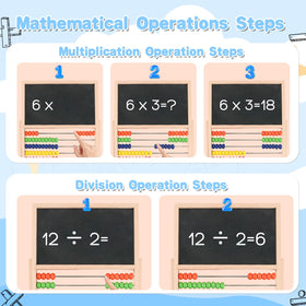 Receka Montessori counting toy promotes early math exploration