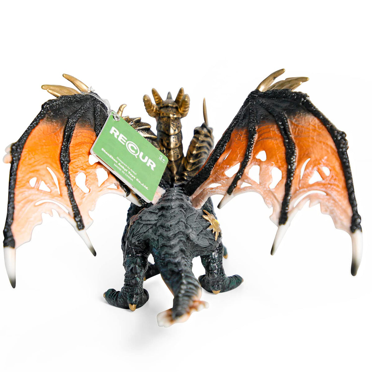 RECUR Devil Dragon collectible designed for ages 3+ safe and durable