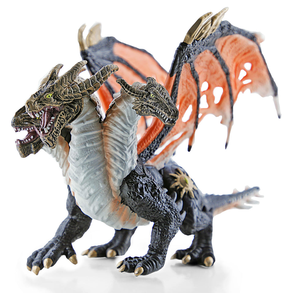 RECUR Devil Dragon figurine front view, ideal for collectors and RPG display