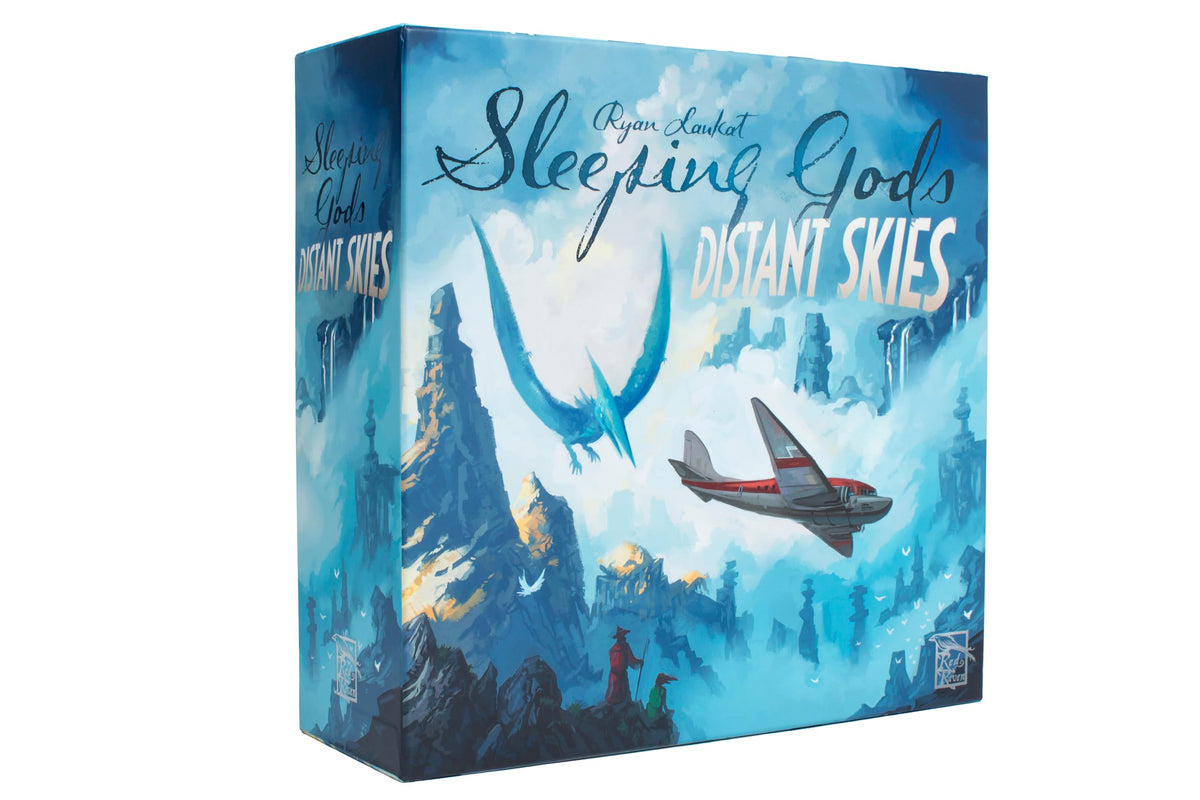 Red Raven Sleeping Gods Distant Skies atlas map page for exploration