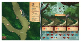 Red Raven Primeval Peril jungle river setting inspires immersive tactical decisions.