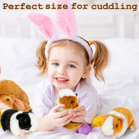 Redaica guinea pig plush friends in unique colors spark imaginative play
