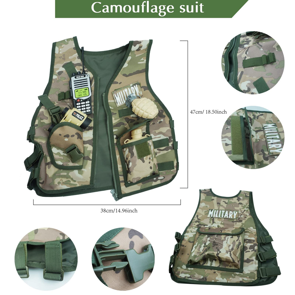 RedCrab accessories pack with multiple pockets for gear storage.
